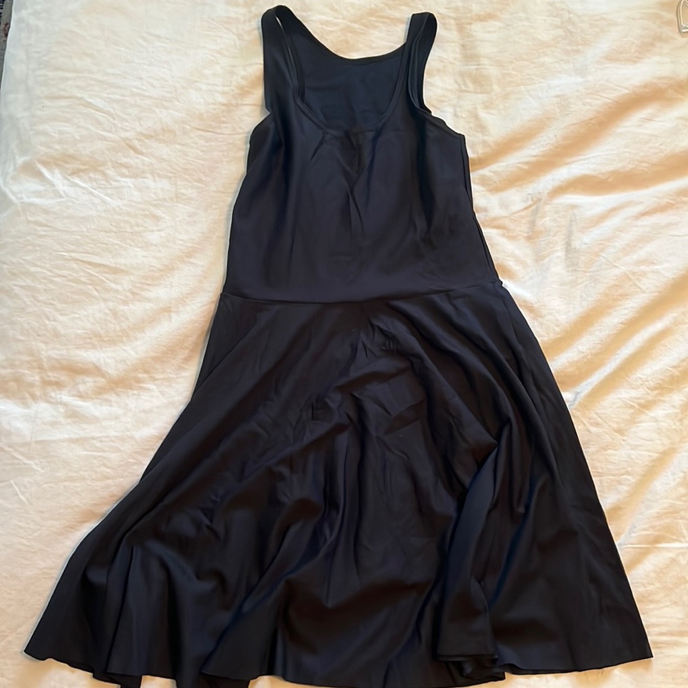 Blackmilk Matte Black Reversible Skater Dress